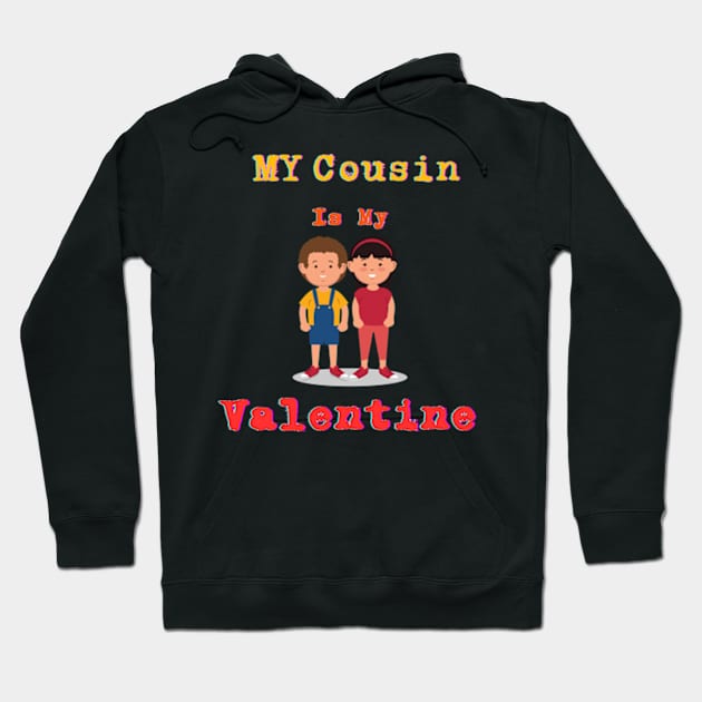 Cousin Connection Tee: Celebrate the Bond of Family and Love this Valentine's Day Hoodie by Oasis Designs